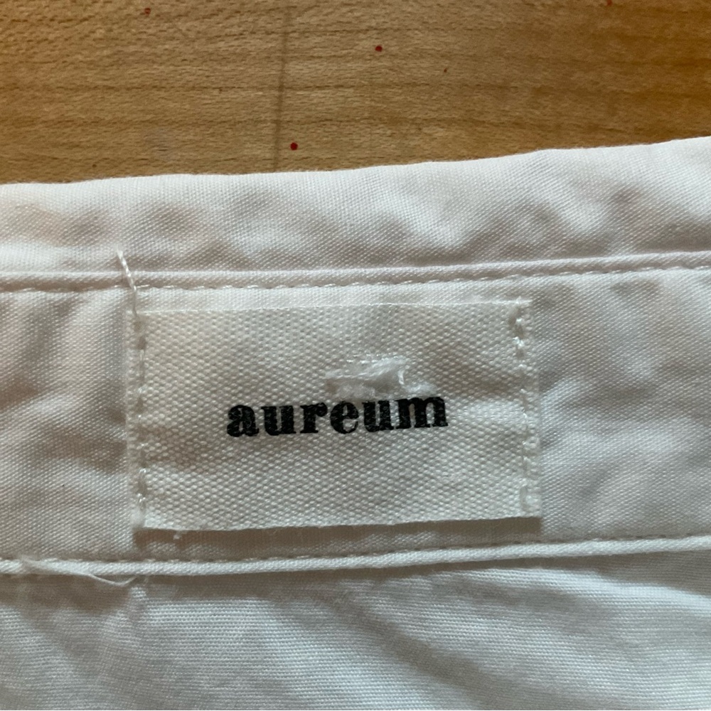 Areum White Puff Sleeve Mini Dress Graduation Bridal Shower Cottage Core XS - Picture 3 of 16